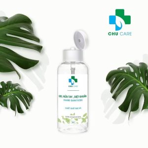 Gel rửa tay khô diệt khuẩn CHU CARE 50ml chiết xuất bạc hà