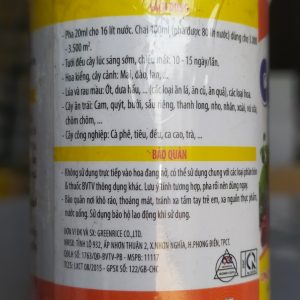 Phân bón chống rụng hoa tăng đậu trái Canxi Bo