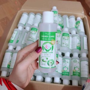 Gel xịt rửa tay khô ONE BY ONE 120ml chiết xuất bạc hà lô hội dưỡng da tay