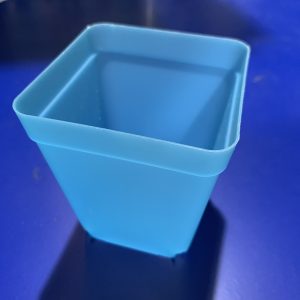 chậu trồng sen đá bonsai xương rồng 6,3x6,3cm_xanh da trời