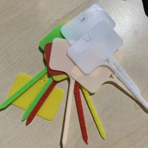 Gói thẻ tên - Tag cắm chậu cây mix 5 màu ngẫu nhiên