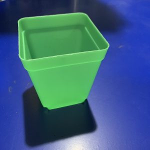 chậu trồng sen đá bonsai xương rồng 6,3x6,3cm_xanh lá