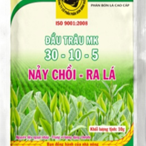 Phân bón đầu trâu 30-10-5 - Nhanh nảy chồi, ra lá