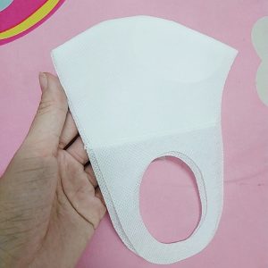 SET 10 cái khẩu trang vải không dệt 3 lớp kiểu 3D có lớp kháng khuẩn