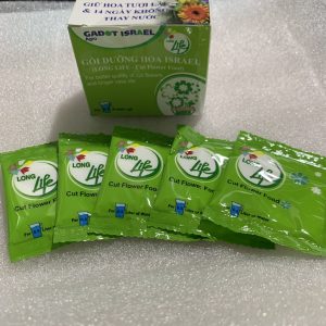 Bột pha nước cắm hoa tươi lâu Long Life 5 bịch