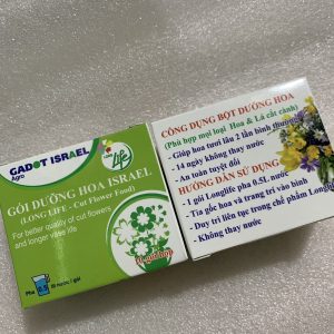 Bột pha nước cắm hoa tươi lâu Long Life 1 hộp