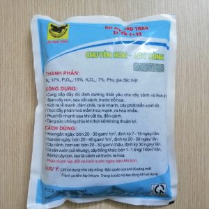Phân bón đầu trâu NPK 17-15-7+TE - Rễ mạnh, chồi lá khỏe, ra hoa nhiều