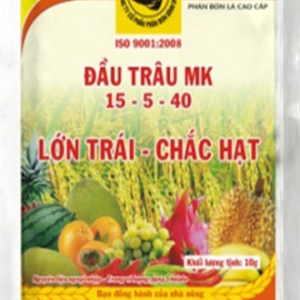 Phân bón đầu trâu 15-5-40 - Lớn trái, chắc hạt