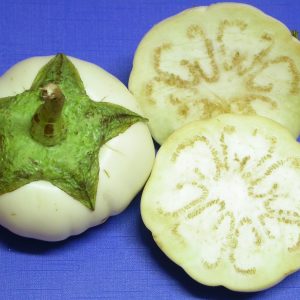 Gói 0.5gr cà dĩa trắng to cho trái 200gram