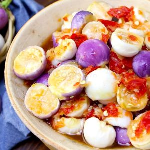 Gói 0.5gr Hạt giống cà pháo tím cao sản