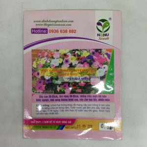 Gói 100 Hạt Giống Hoa Dạ Yên Thảo Nhiều Màu - Nanuseeds