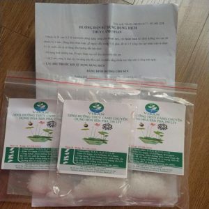 Gói dinh dưỡng chuyên dụng pha 250L dung dịch thuỷ canh trồng hoa sen súng mini