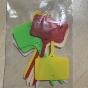 Gói thẻ tên - Tag cắm chậu cây mix 5 màu ngẫu nhiên