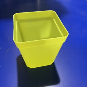 chậu trồng sen đá bonsai xương rồng 6,3x6,3cm_vàng