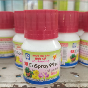 Chai 20ml huốc trừ sâu hữu cơ dầu khoáng SK Enspray 99EC
