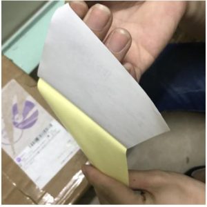 [Xấp 100 tờ] Giấy in đơn hàng có keo chuyên dụng dùng in Phiếu Gửi Hàng TMĐT - Decal A5