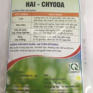 Gói 100gr Phân vi lượng bón rễ HAI Chyoda