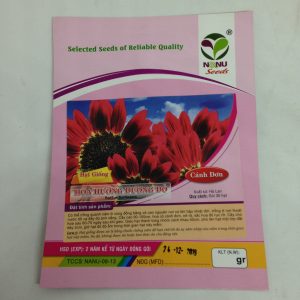 Gói 30 Hạt Giống Hoa Hướng Dương Đỏ Red Sun - Nanuseeds