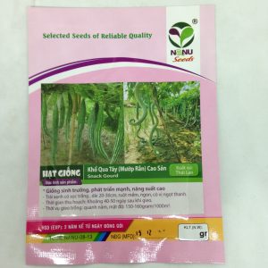 GÓI 2GR HẠT GIỐNG KHỔ QUA TÂY MƯỚP RẮN CAO SẢN