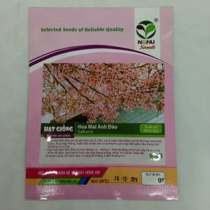 [Hạt mới về, độ nảy mầm cao] Gói 10 hạt giống hoa mai anh đào Nhật Bản