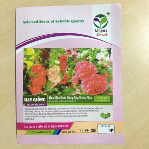 Hạt Giống Hoa Mãn Đình Hồng Kép Nhiều Màu - Gói 50 Hạt