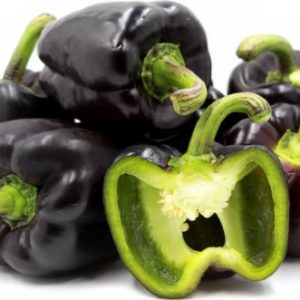 Gói 20  hạt giống Ớt Chuông Ngọt Trái Đen