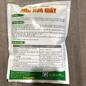 Phân bón chuyên dùng cho Hoa Giấy (túi 700gr) Phân bón hữu cơ Siêu Hoa Giấy