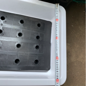 Khay chữ nhật trồng rau màu trắng size 60*40*20