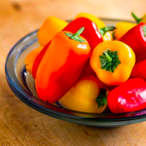 Gói 5 hạt giống ớt ngọt trái cây màu cam TG221