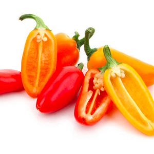 Gói 5 hạt giống ớt ngọt trái cây màu cam TG221