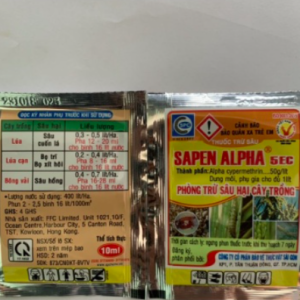 Dung dịch trừ sâu Sapen Alpha 10ml