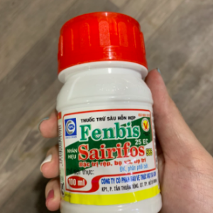 Dung dịch trừ sâu hỗn hợp Fenbis Sairifos 58S 25EC lọ 100ml