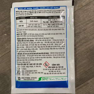 Dung dịch trừ nấm cây Mexyl MZ 72 WP 100gr