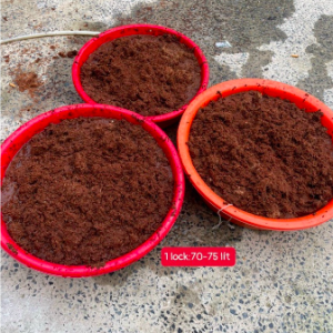 Bánh mụn dừa ép 5kg 95% mụn, nở ra 70-75 lit, dùng trồng rau, ươm cây con với phối trộn trồng cây hoa kiểng