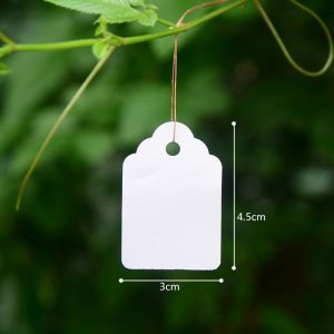 Bộ 100 thẻ tên đánh dấu cây chống nước