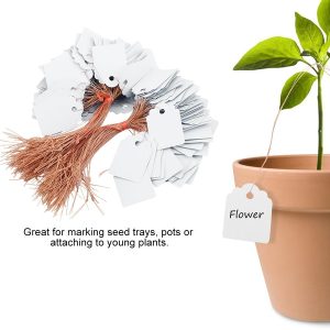 Bộ 100 thẻ tên đánh dấu cây chống nước