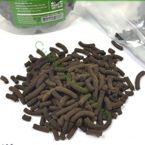 Gói 500gr phân trùn quế dạng viên nén đóng túi lưới tiện dụng trồng lan giúp mập đọt, nù thân hoa nồng nàn