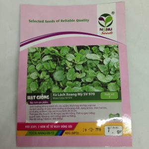 Gói 1g hạt giống rau xà lách xoong