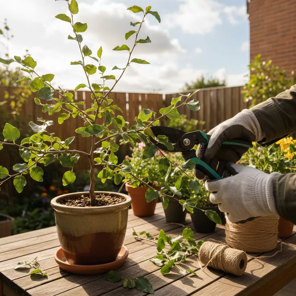 Cắt tỉa định kỳ giúp cây thông thoáng và tập trung dinh dưỡng nuôi trái