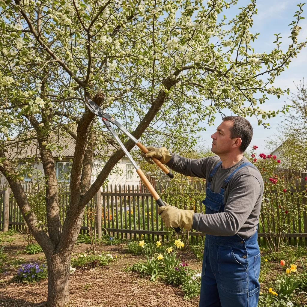 Thời điểm lý tưởng để cắt tỉa táo tàu là trước khi cây bắt đầu chu kỳ sinh trưởng mới