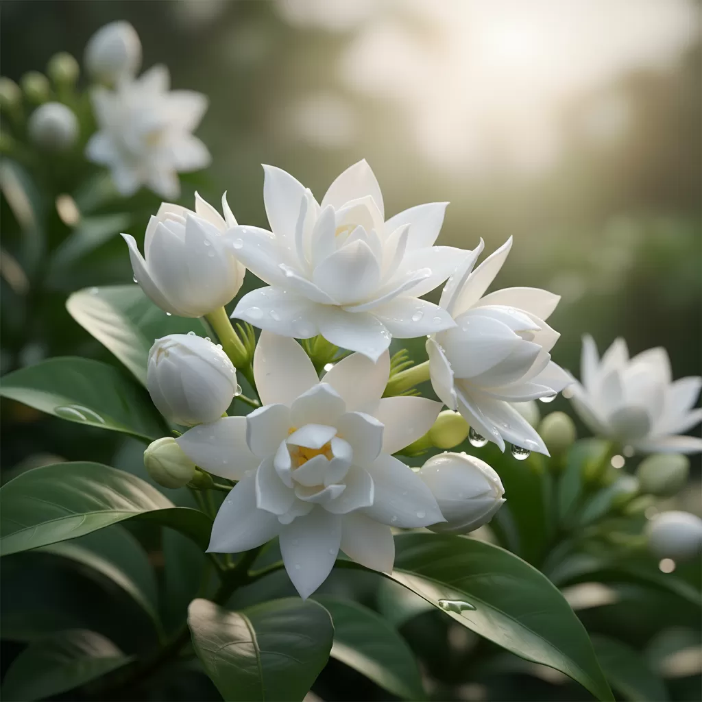 Hoa nhài ta là biểu tượng của sự thanh khiết với hương thơm nồng nàn quyến rũ