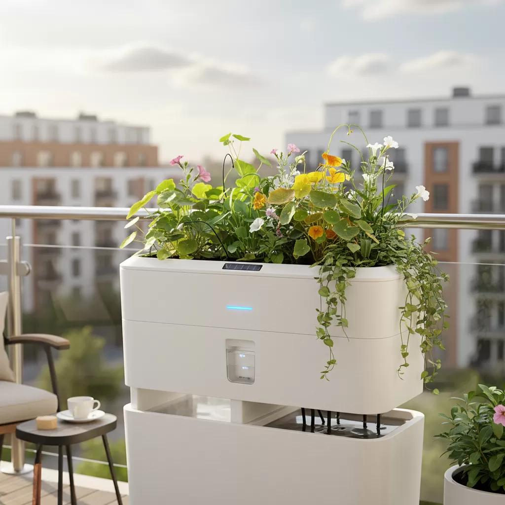 Sử dụng chậu tự dưỡng giúp tiết kiệm thời gian tưới nước hàng ngày