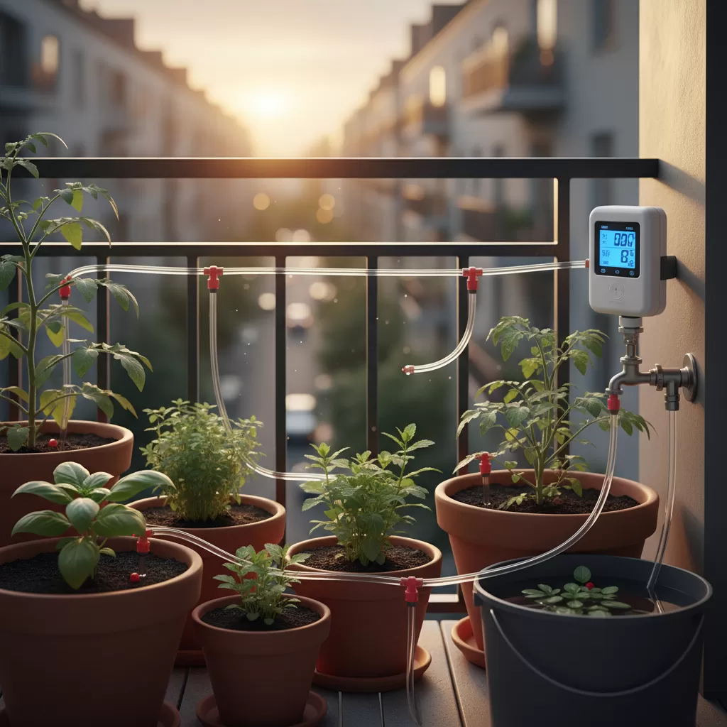 Hệ thống tưới tự động là giải pháp tối ưu cho người thường xuyên vắng nhà