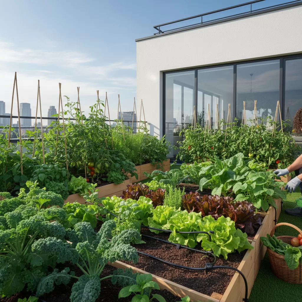 Mô hình trồng rau sạch tại nhà đảm bảo an toàn thực phẩm