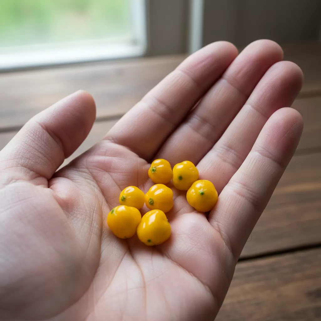 Kích thước tí hon nhưng chứa đựng hương vị mãnh liệt của ớt Aji Charapita