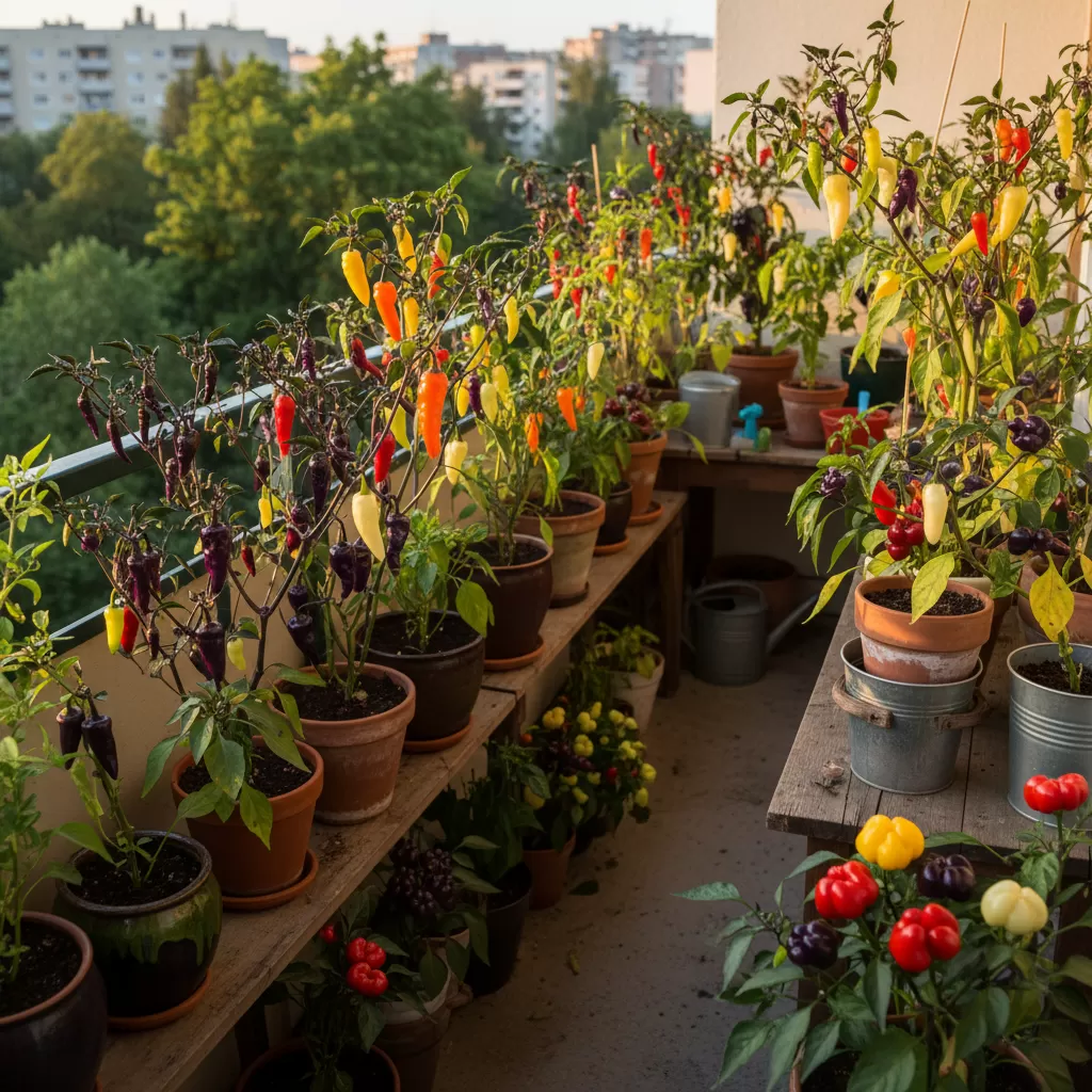 Trồng các giống ớt độc lạ tại nhà mang lại vẻ đẹp thẩm mỹ và trải nghiệm ẩm thực thú vị