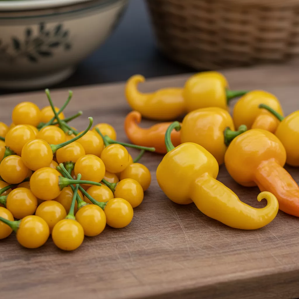 Ớt Aji Charapita và ớt Peter là hai đại diện tiêu biểu trong danh sách các giống ớt độc lạ