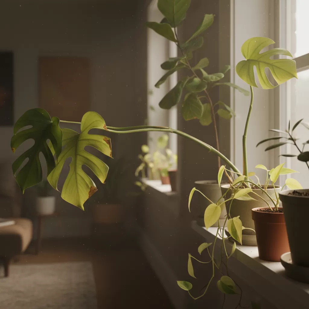 Nhận biết sớm các dấu hiệu thiếu sáng giúp cây trồng trong nhà phát triển khỏe mạnh hơn