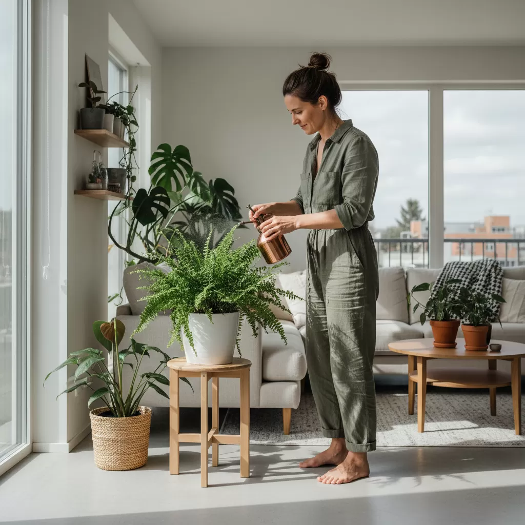 Tưới nước đúng cách giúp cây phát triển bền vững và xanh tốt