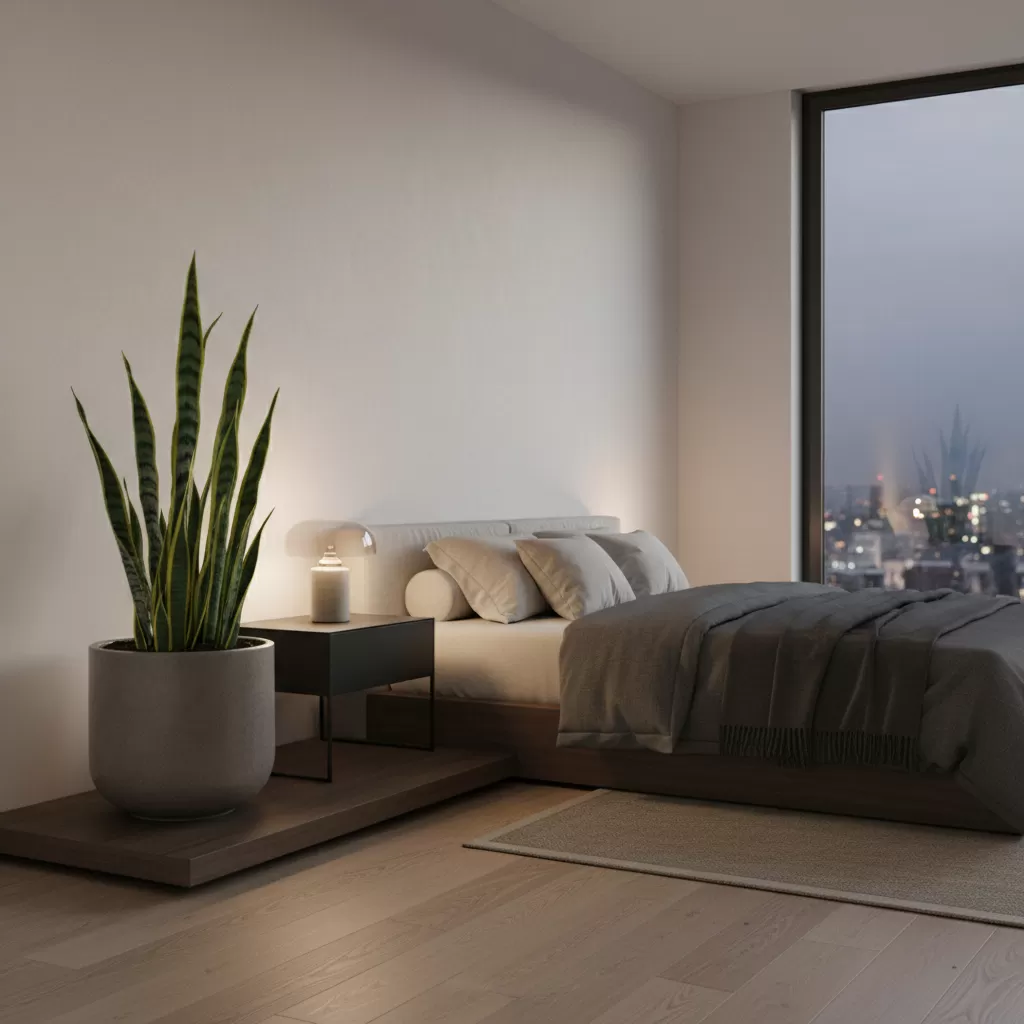 Cây lưỡi hổ là lựa chọn hàng đầu cho phòng ngủ nhờ cơ chế quang hợp ngược đặc biệt